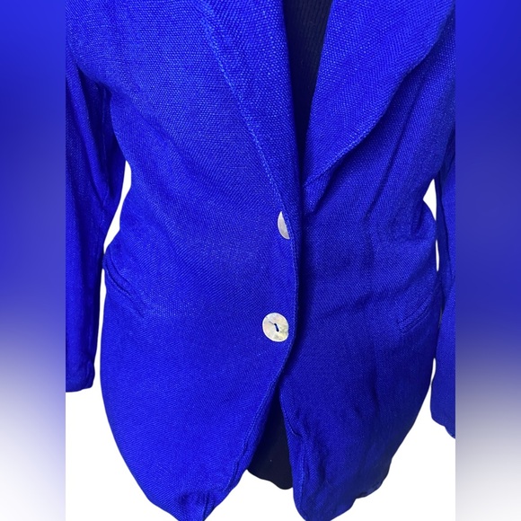 💥Vintage Vibrant Blue Blazer - Picture 3 of 6